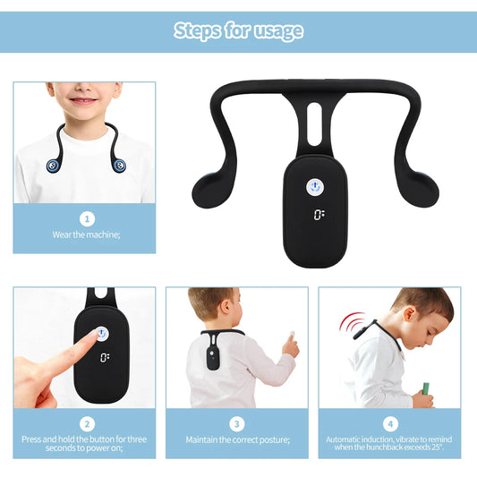 Valour Fit smart posture training device with real-time alert system, designed to improve posture support and alignment.