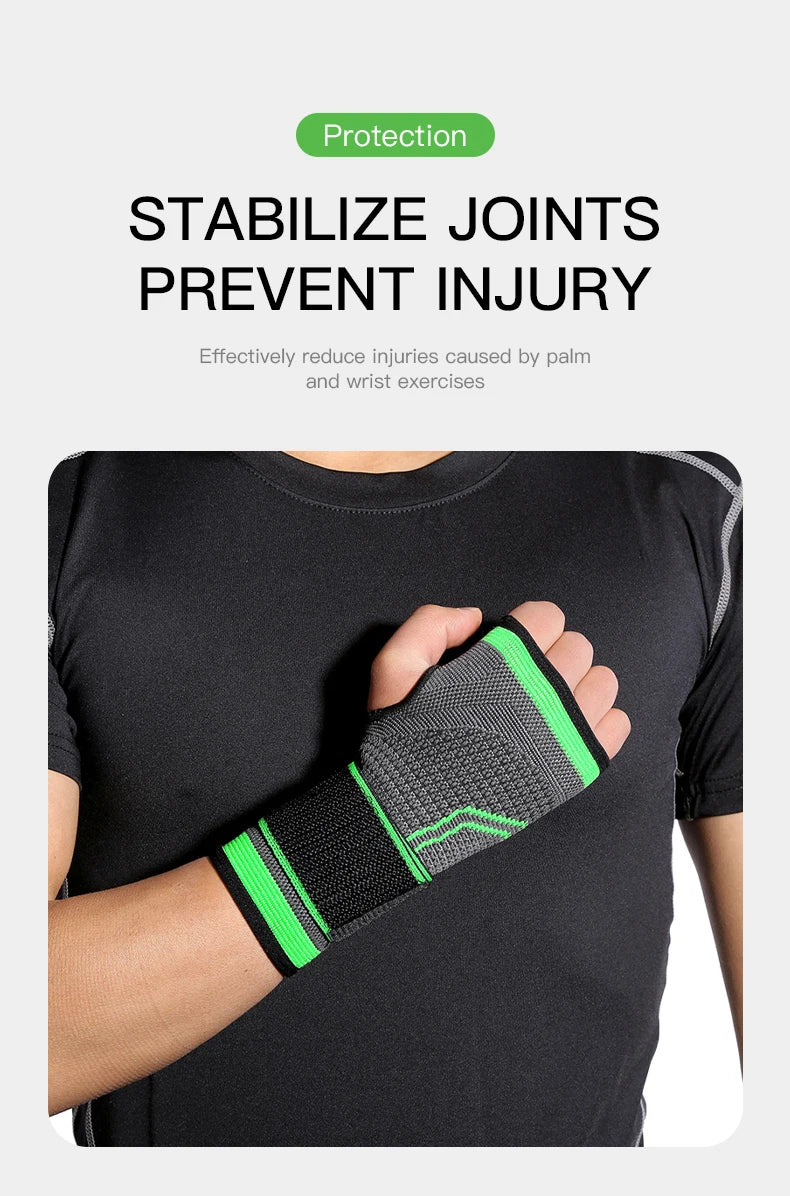Valour Fit adjustable wrist support for gym and sports, showing a black wrist brace with Velcro straps on a white background.