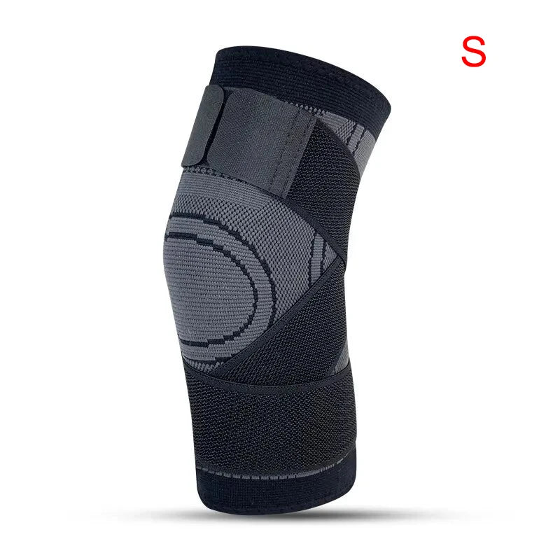 Valour Fit adjustable knee support sleeve for running and sports, providing compression and stability during physical activity.