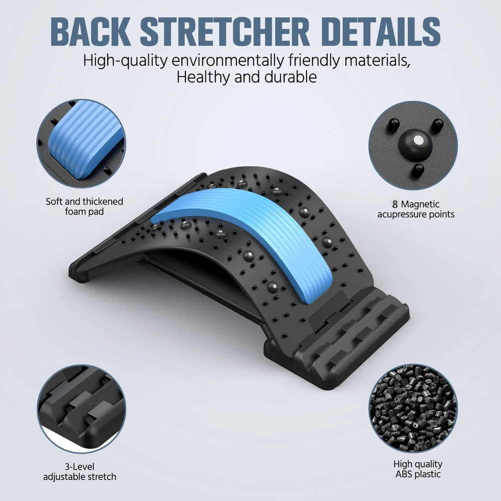 Back Stretching Support Stretcher for Mobility & Relaxation