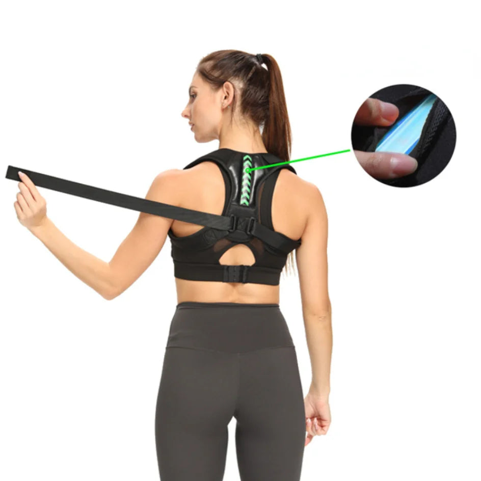 Adjustable Posture Support Belt for Back & Shoulders – Multiple Sizes
