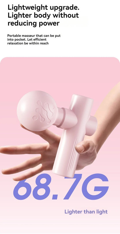 Mini USB Massage Gun for Muscle Recovery & Relaxation