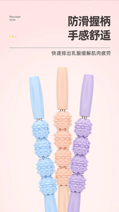 Spiky Massage Stick for Legs & Full-Body Recovery