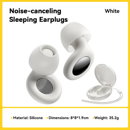 Soft silicone earplugs for sleep, study, and travel by Valour Fit, shown in a close-up image highlighting their flexible, comfortable design.